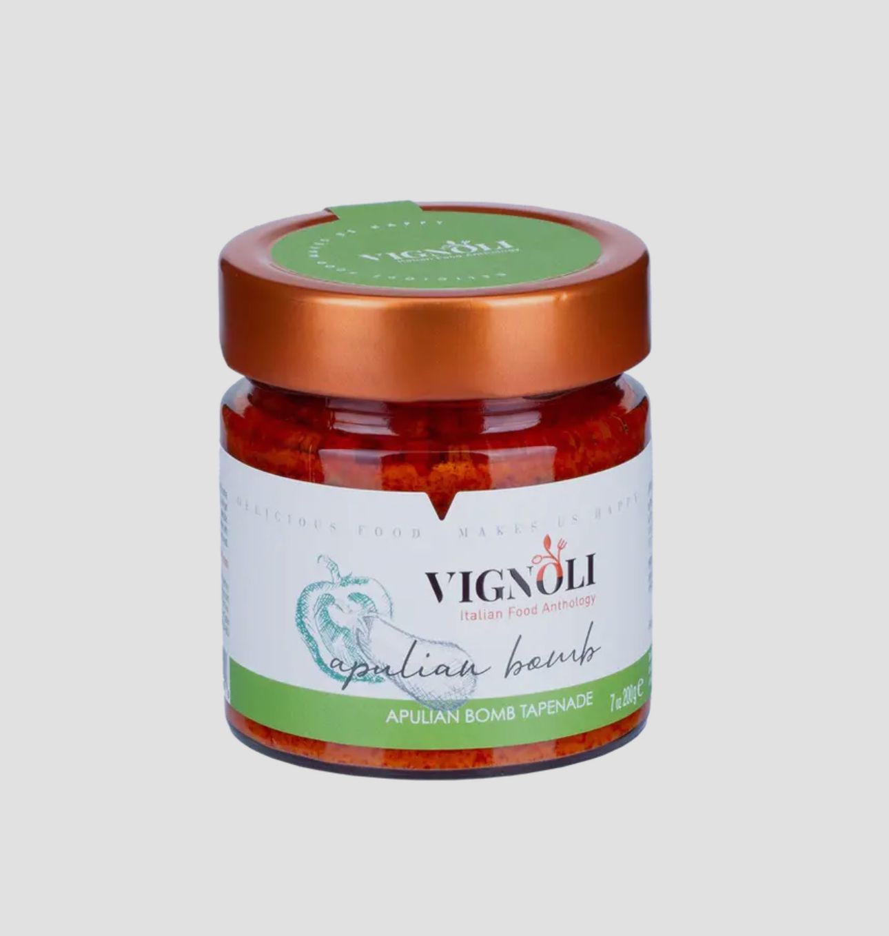 Mixed Spicy Veggie Tapenade - 7 oz