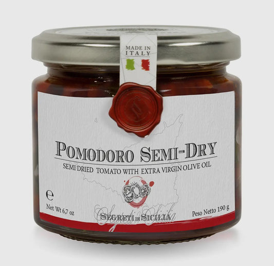 Semi-Dried Cherry Tomatoes in Evoo - Product of Italy